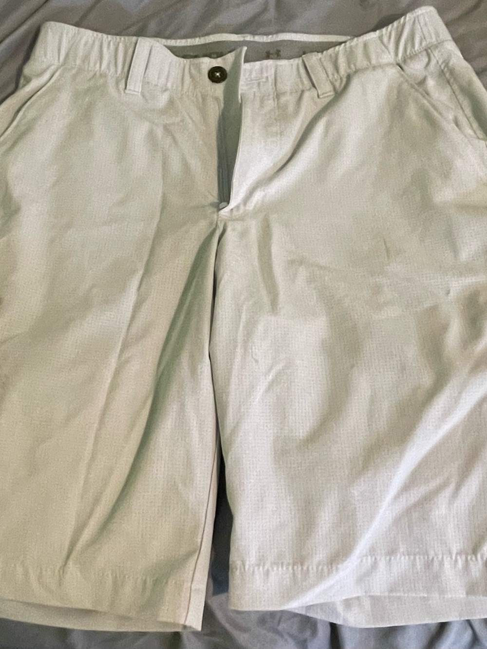 Under Armour Men’s Light Green Flat Front Shorts